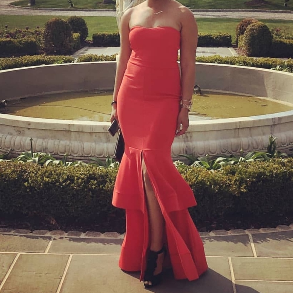Red dress